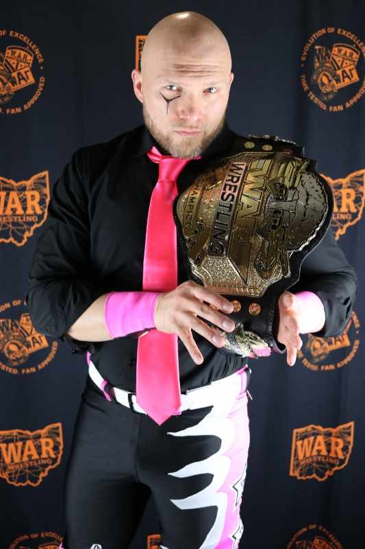 Aaron Williams WAR Wrestling Champion Promo Picture